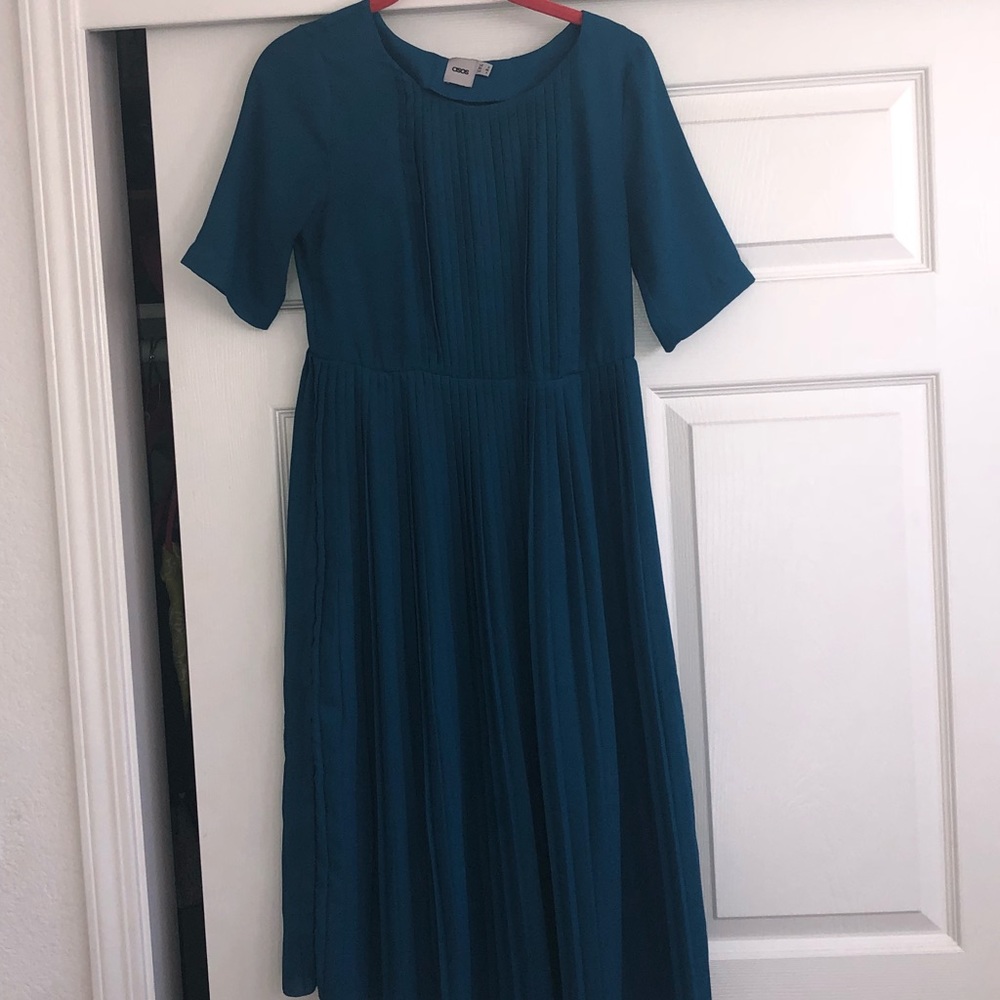 ASOS Teal MIDI Dress